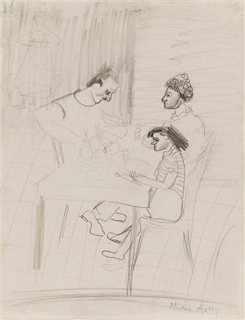 MILTON AVERY Portrait of the Artists Family.